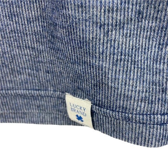 Men's Blue Button-Up Shirt - Picture 4 of 9